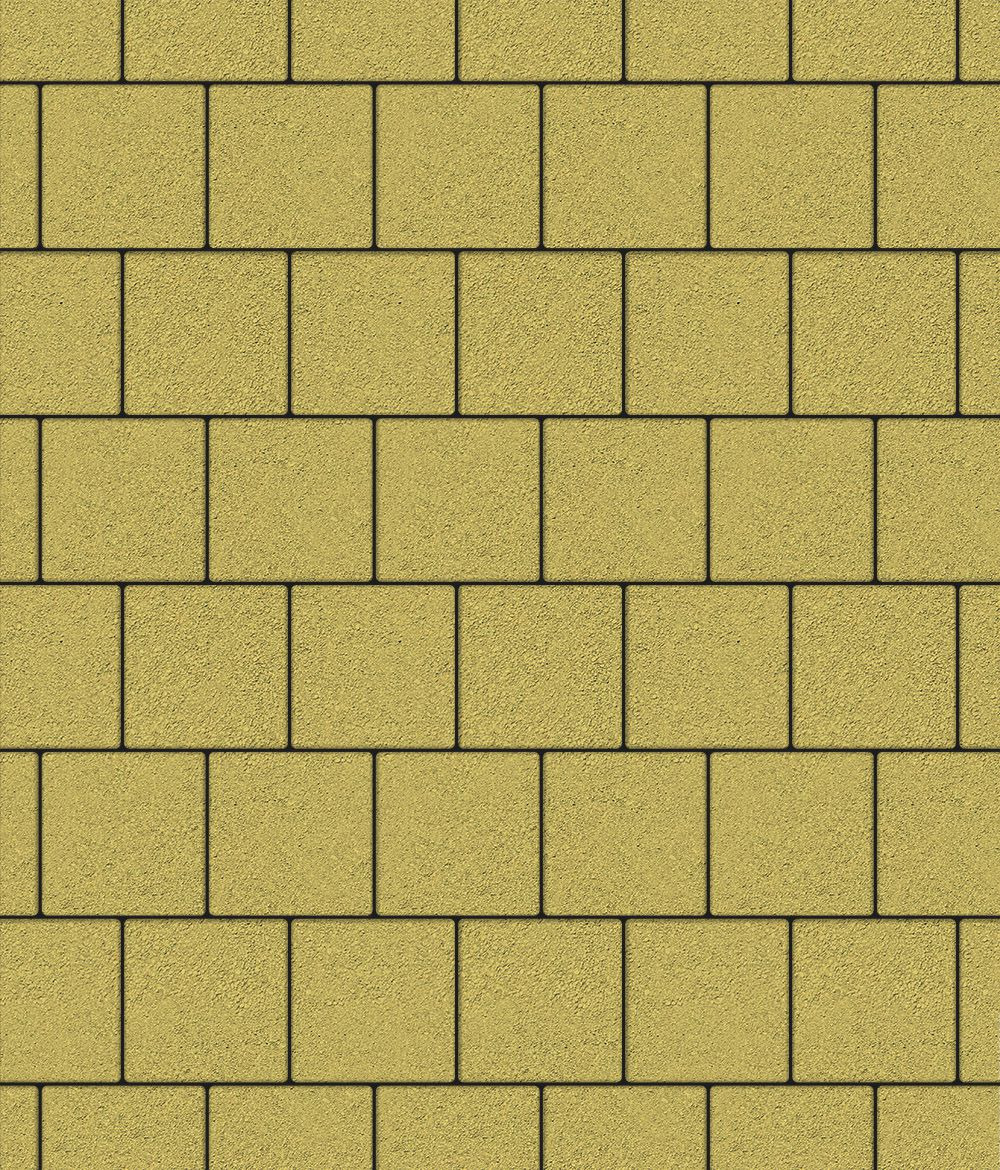 Тротуарная плитка Бельпассо 150 ✕ 150 Стандарт Желтый 60