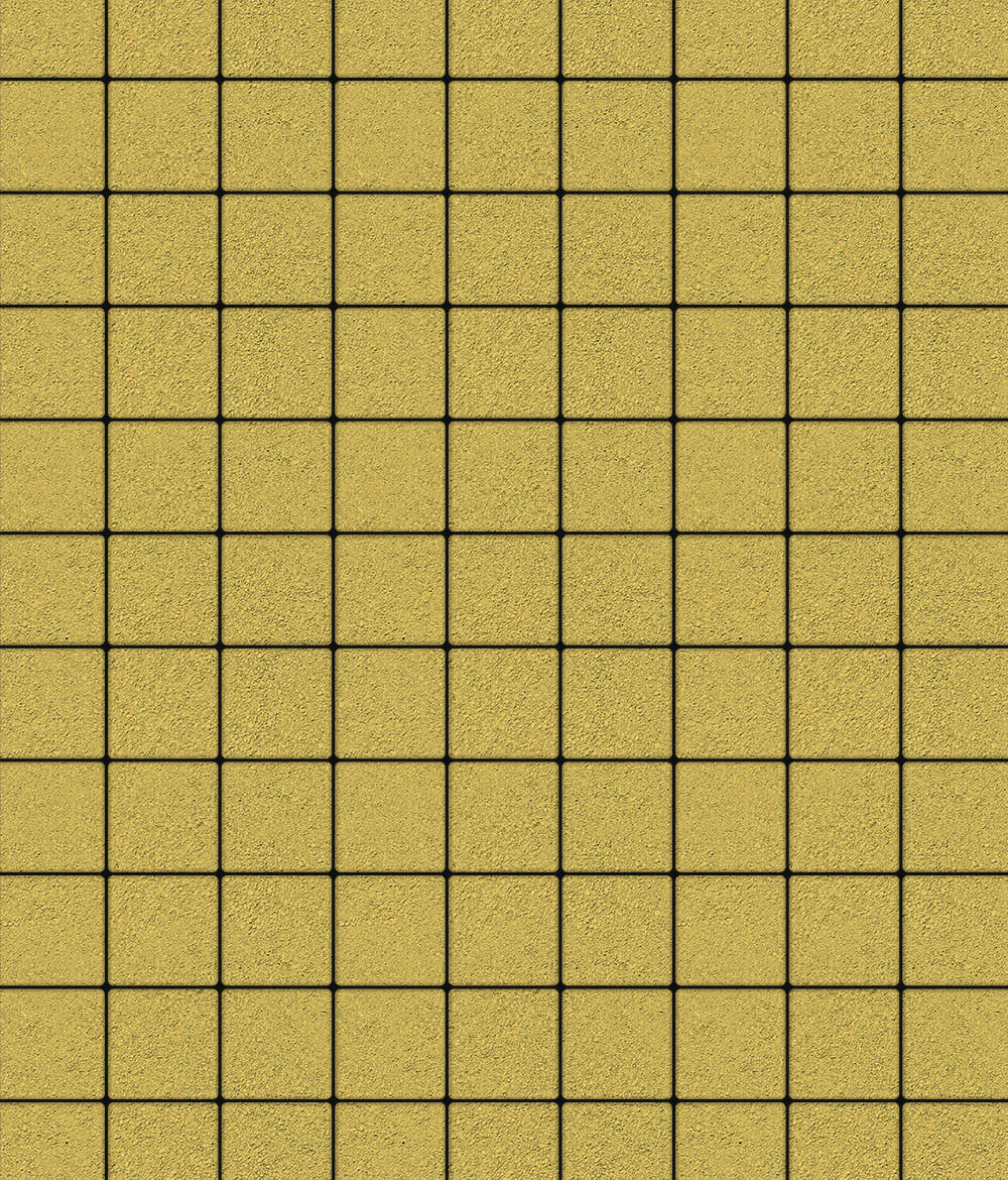 Тротуарная плитка Ла-Линия 100  ✕ 200 Стандарт Желтый 40