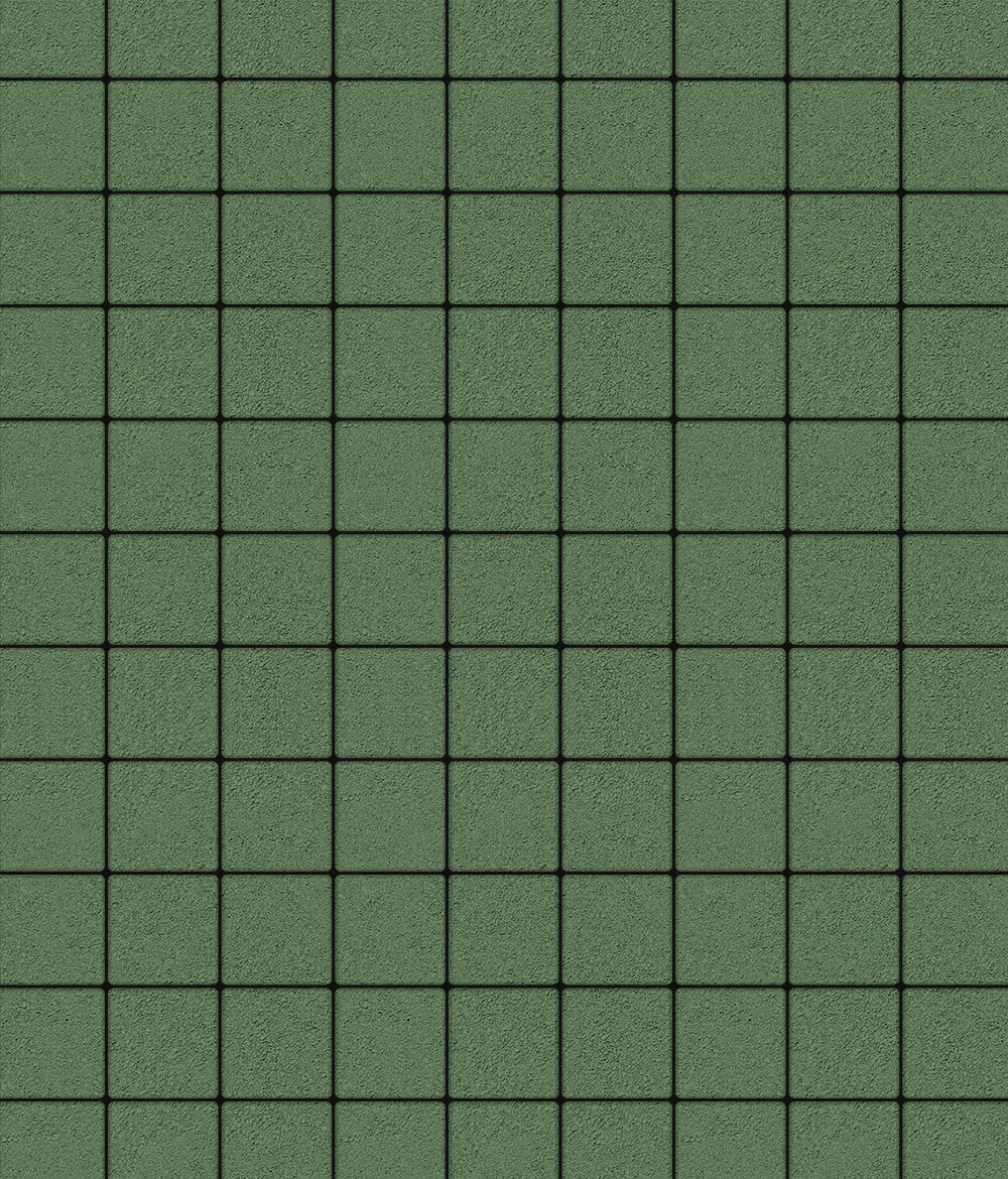 Тротуарная плитка Ла-Линия 100  ✕ 200 Стандарт Зеленый 60