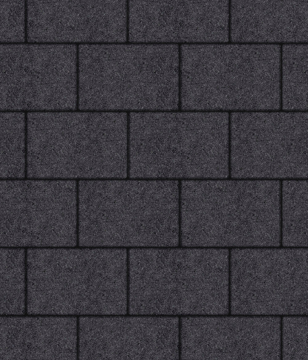 Тротуарная плитка Ла-Линия 300 ✕ 200 Стоунмикс Черный 80
