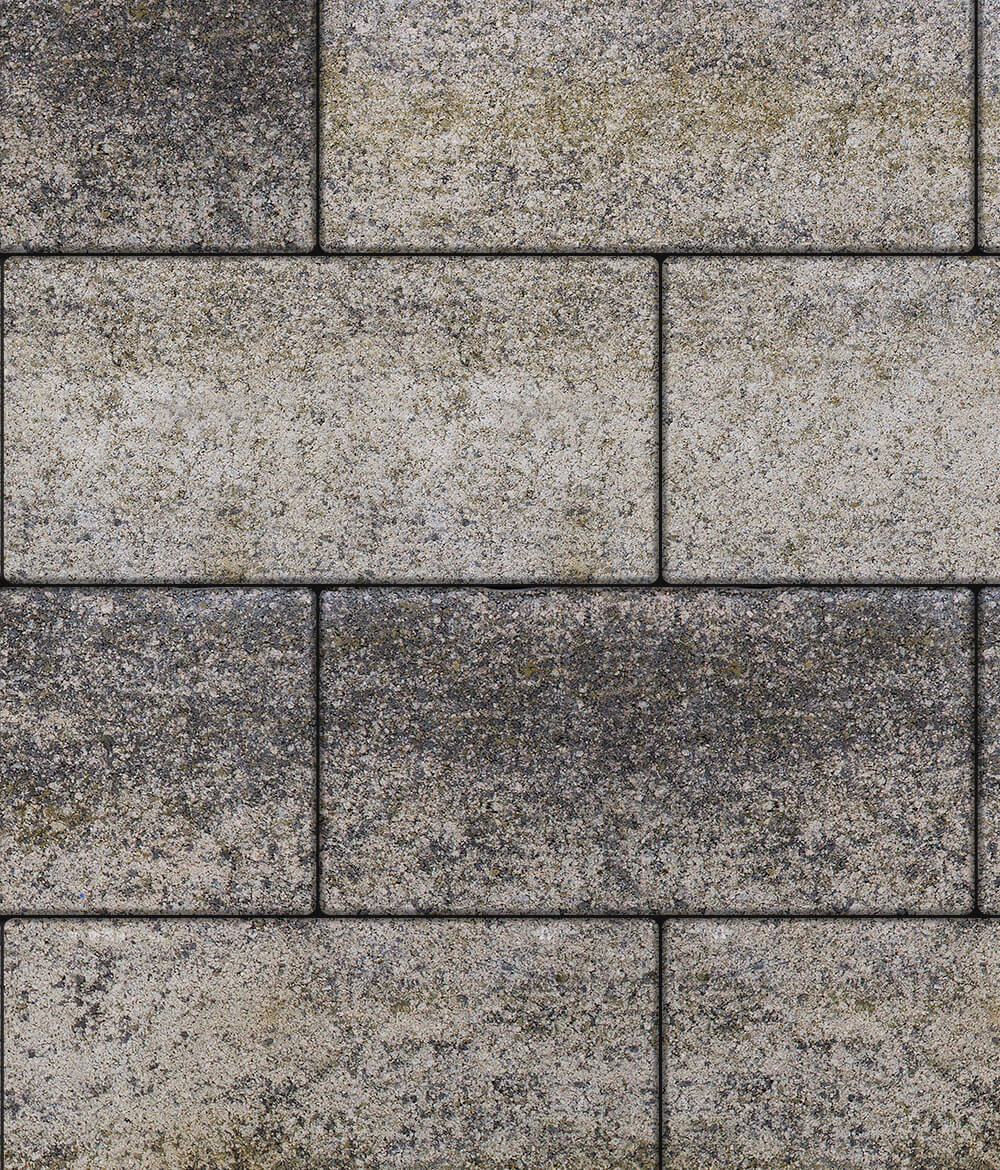 Тротуарная плитка Ла-Линия 600 ✕ 300 Искусственный камень Габбро 80
