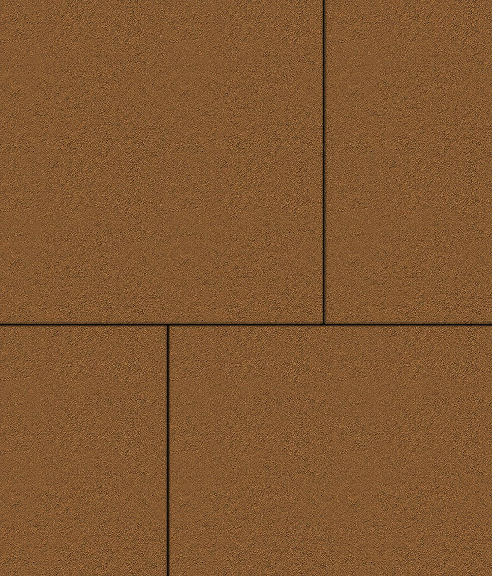 Тротуарная плитка Квадрум 600 ✕ 600 Стандарт Оранжевый 80