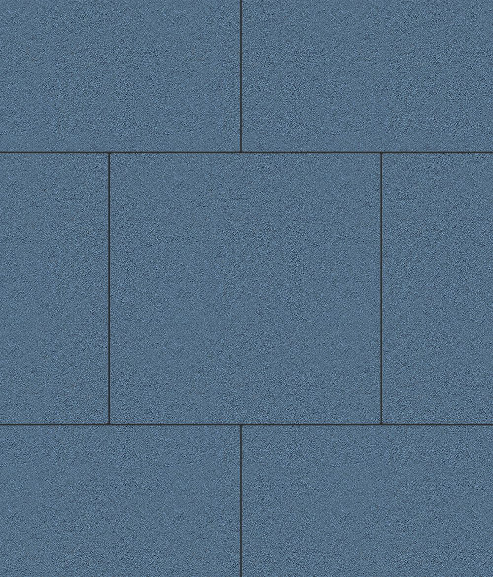 Тротуарная плитка Квадрум 500 ✕ 500 Стандарт Синий 60