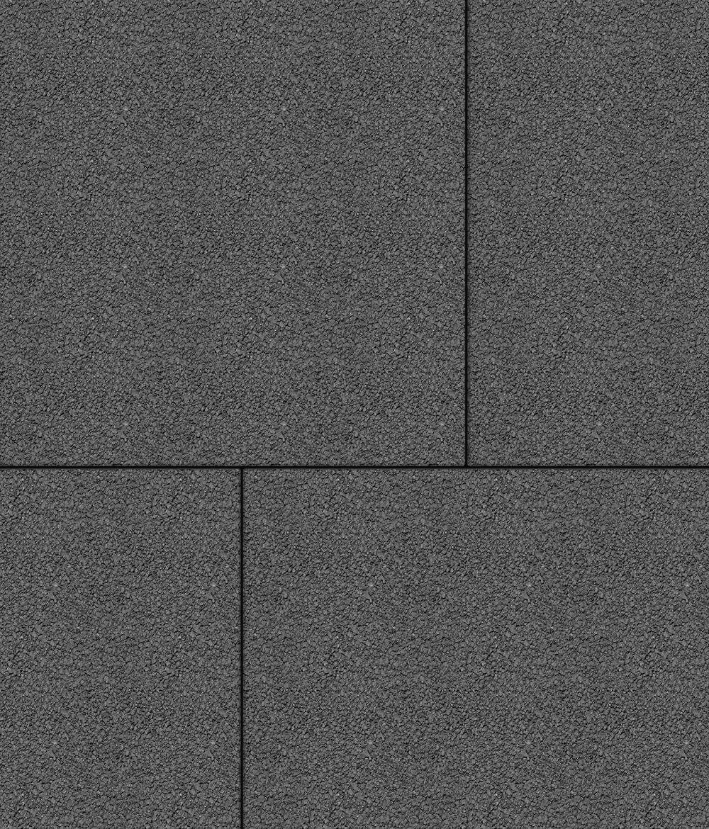 Тротуарная плитка Квадрум 600 ✕ 600 Гранит Серый 80