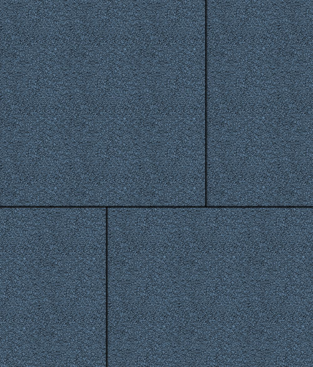 Тротуарная плитка Квадрум 600 ✕ 600 Гранит Синий 80