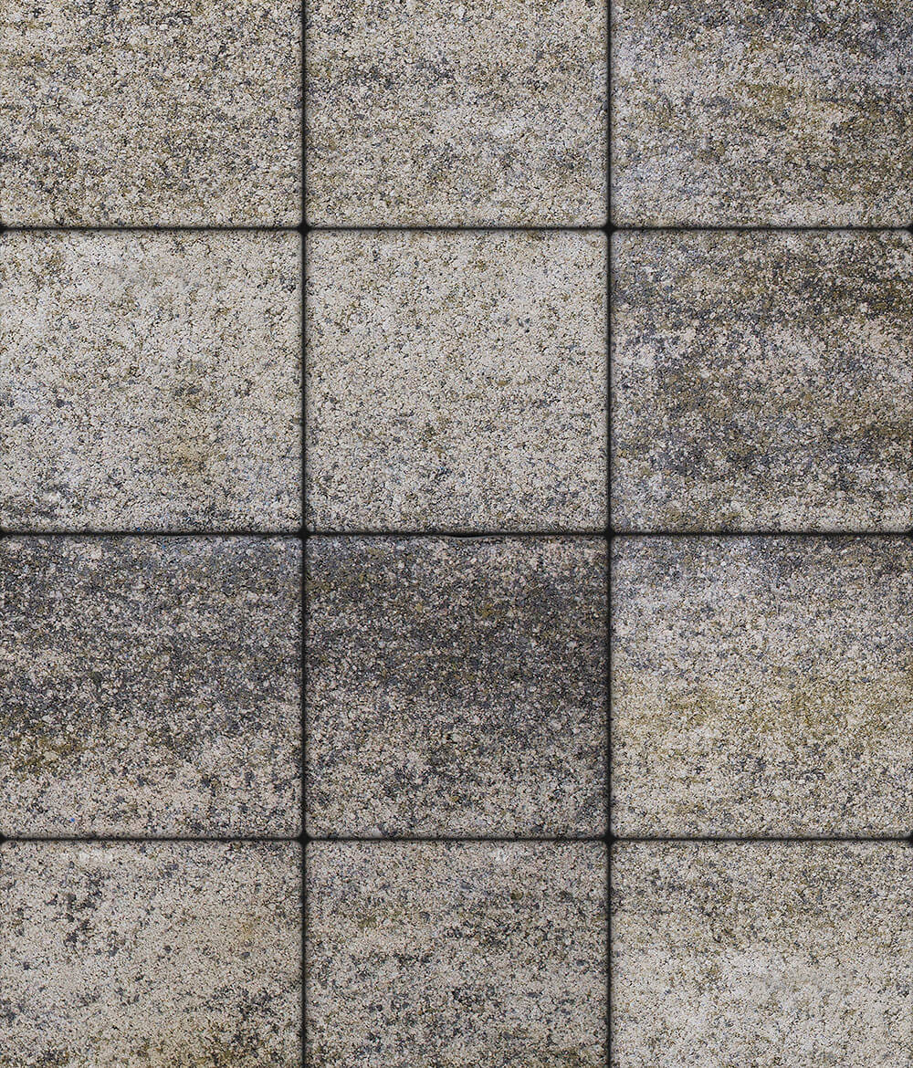 Тротуарная плитка Квадрум 400 ✕ 400 Искусственный камень Габбро 60