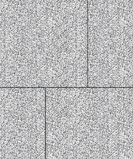 Тротуарная плитка Квадрум 600 ✕ 600 Стоунмикс Бело-черный 80