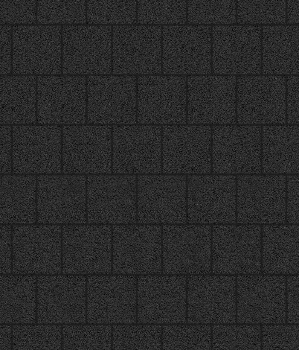 Тротуарная плитка Бельпассо 150 ✕ 150 Гранит Черный 60