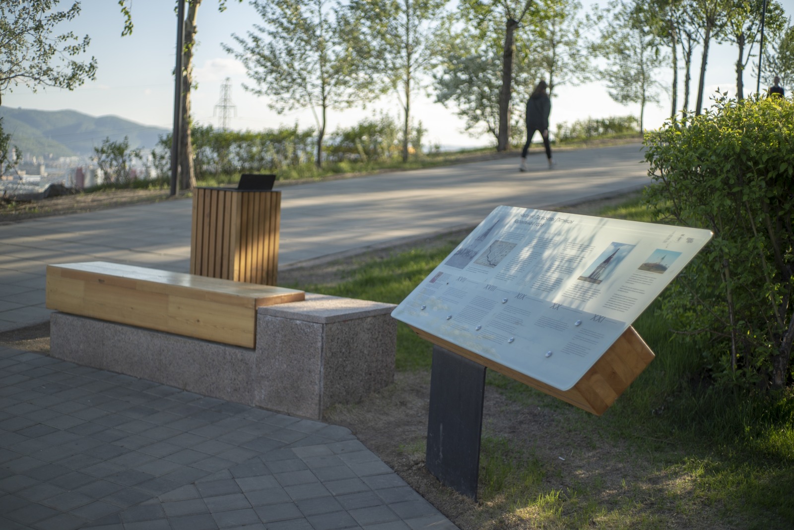 Индивидуальный инфостенд 2, Покровский парк, г. Красноярск