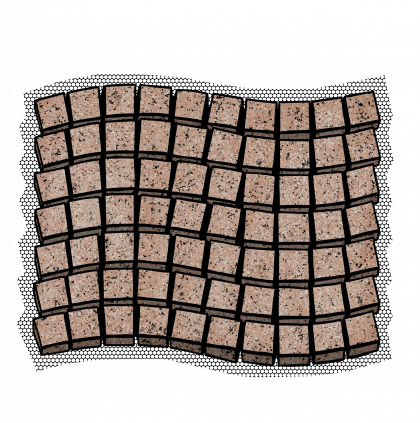 С4 «Волна», 600×400 мм Tan brown