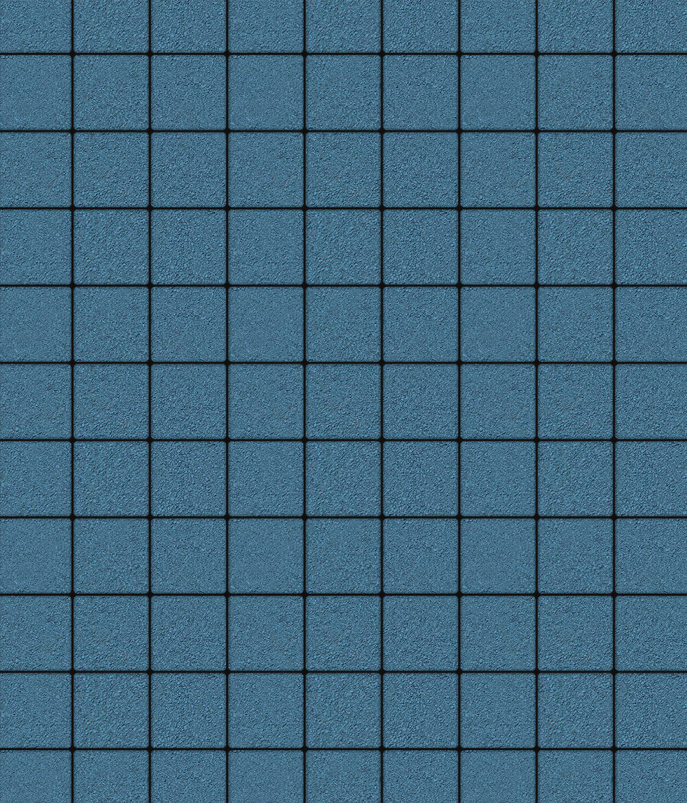 Тротуарная плитка Ла-Линия 100  ✕ 100 Стандарт Синий 40