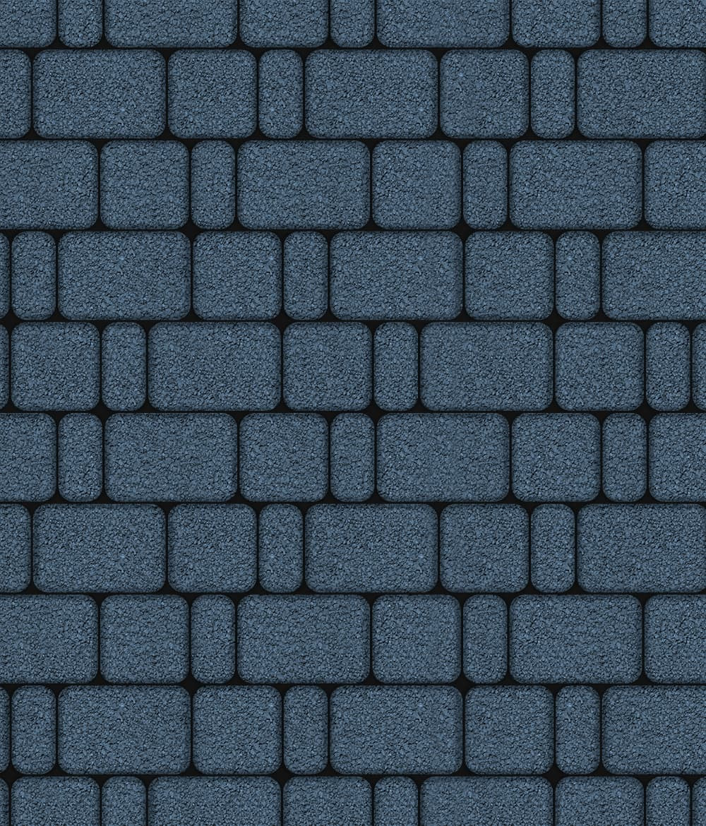 Тротуарная плитка Классико комплект из 3 плит Гранит Синий 60